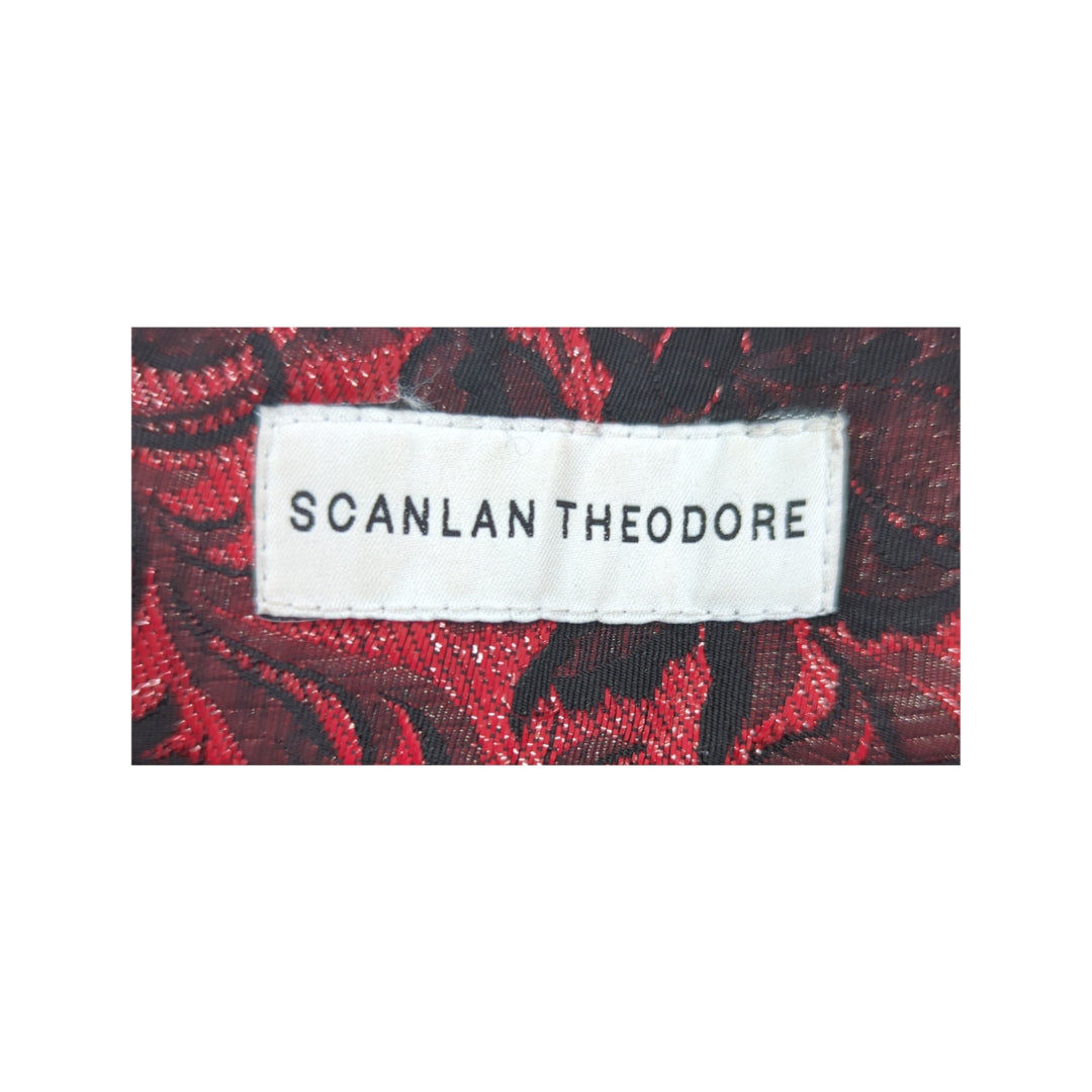 Scanlan Theodore Floral Embossed Skirt