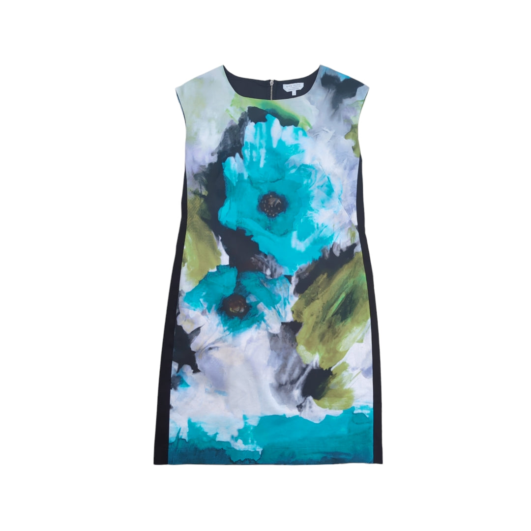 Anna Thomas Watercolour Print Shift Dress