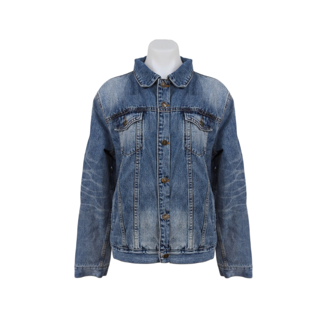 GG Blind for Love Denim Jacket