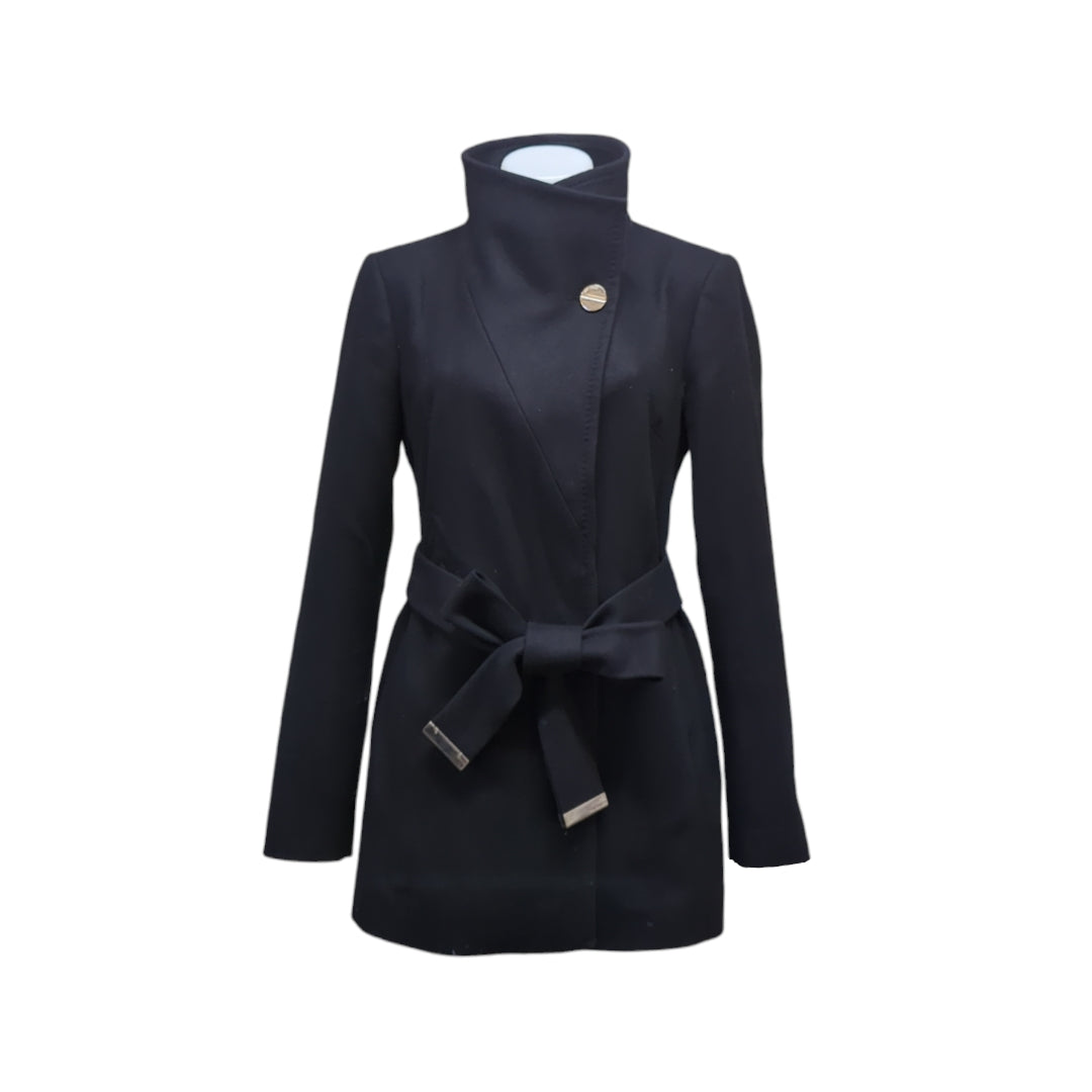 Ted Baker Paria Short Wrap Coat – Preloved Closet