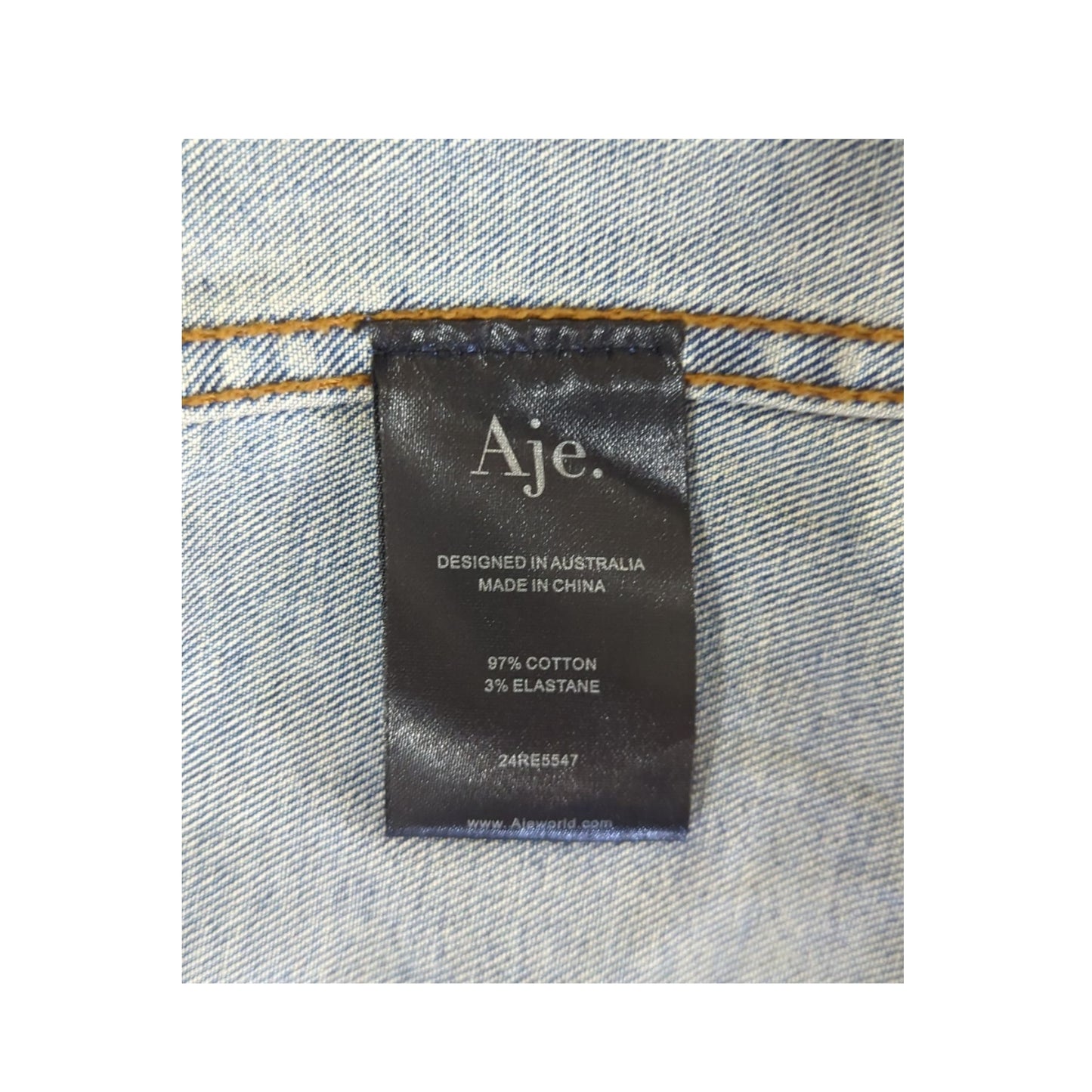 Aje - Denim Mini Dress