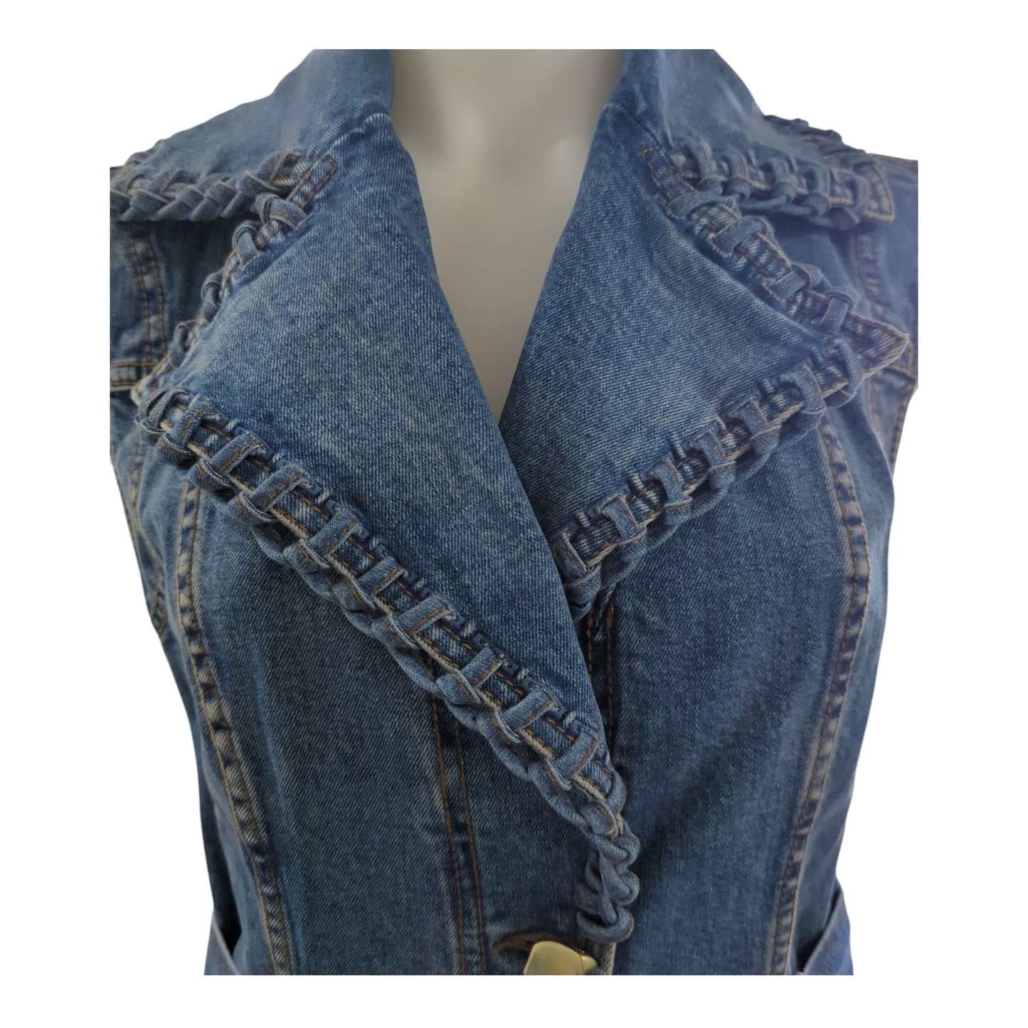 Aje - Denim Mini Dress