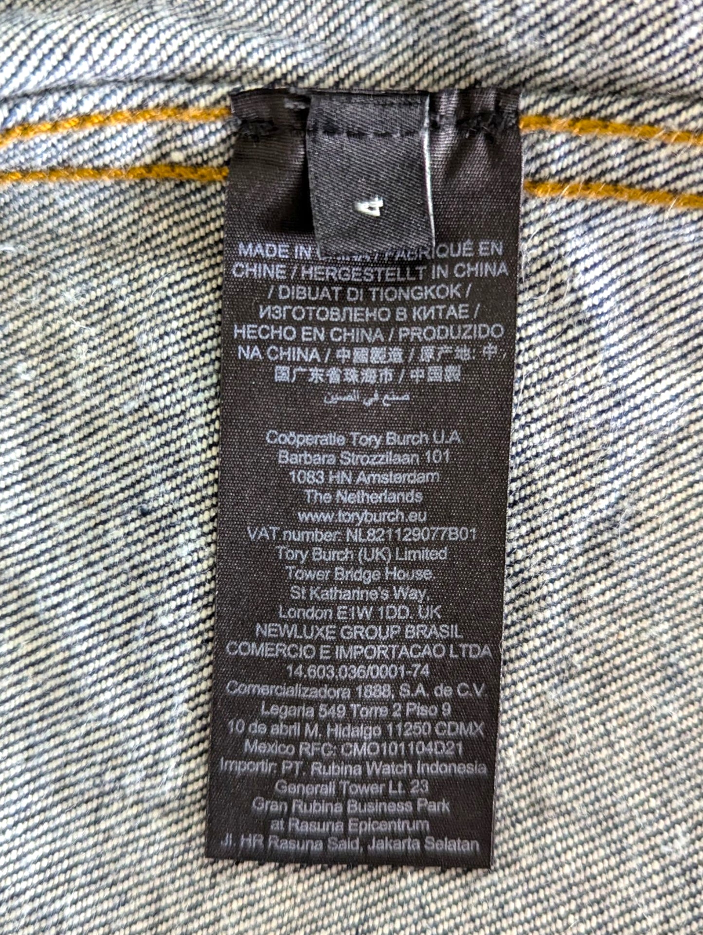 Tory Burch Barn Denim Jacket