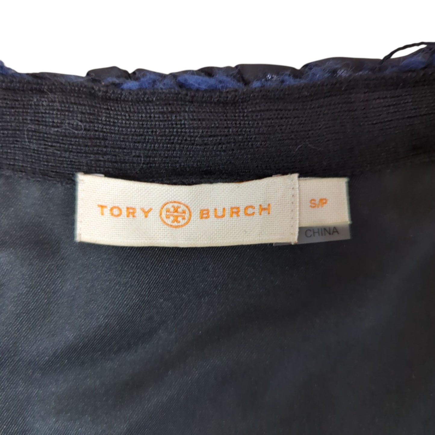 Tory Burch Tweed Ribbon Coat