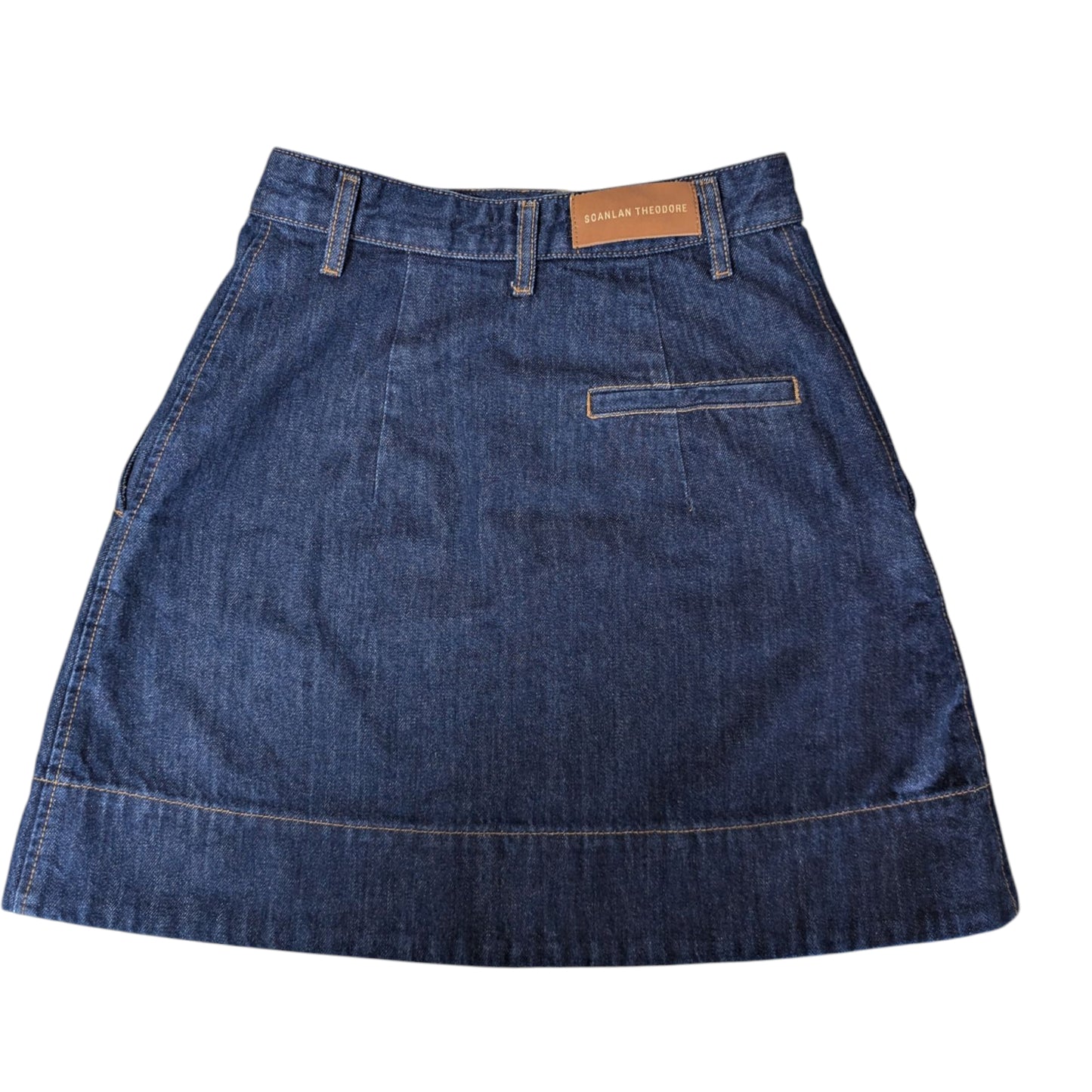 Scanlan Theodore Denim Skirt