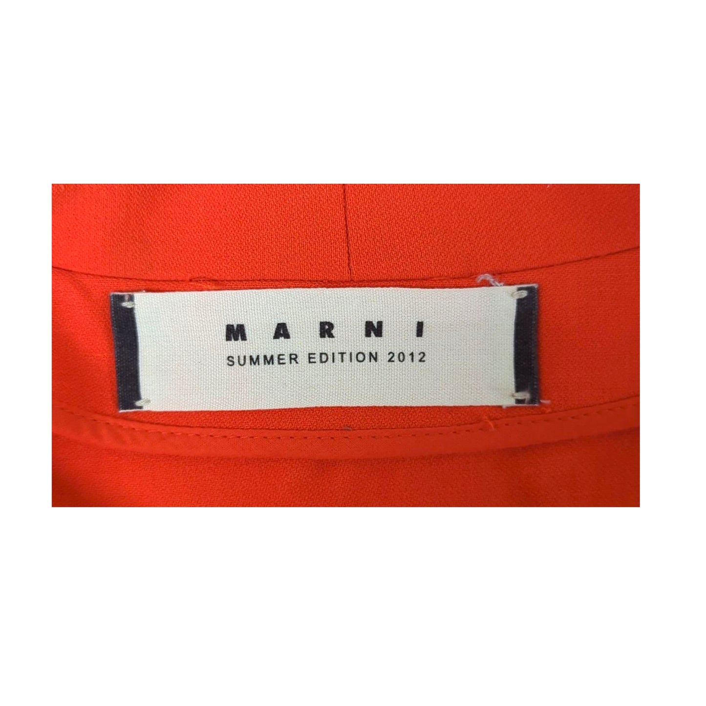 Marni - Orange Shift Dress