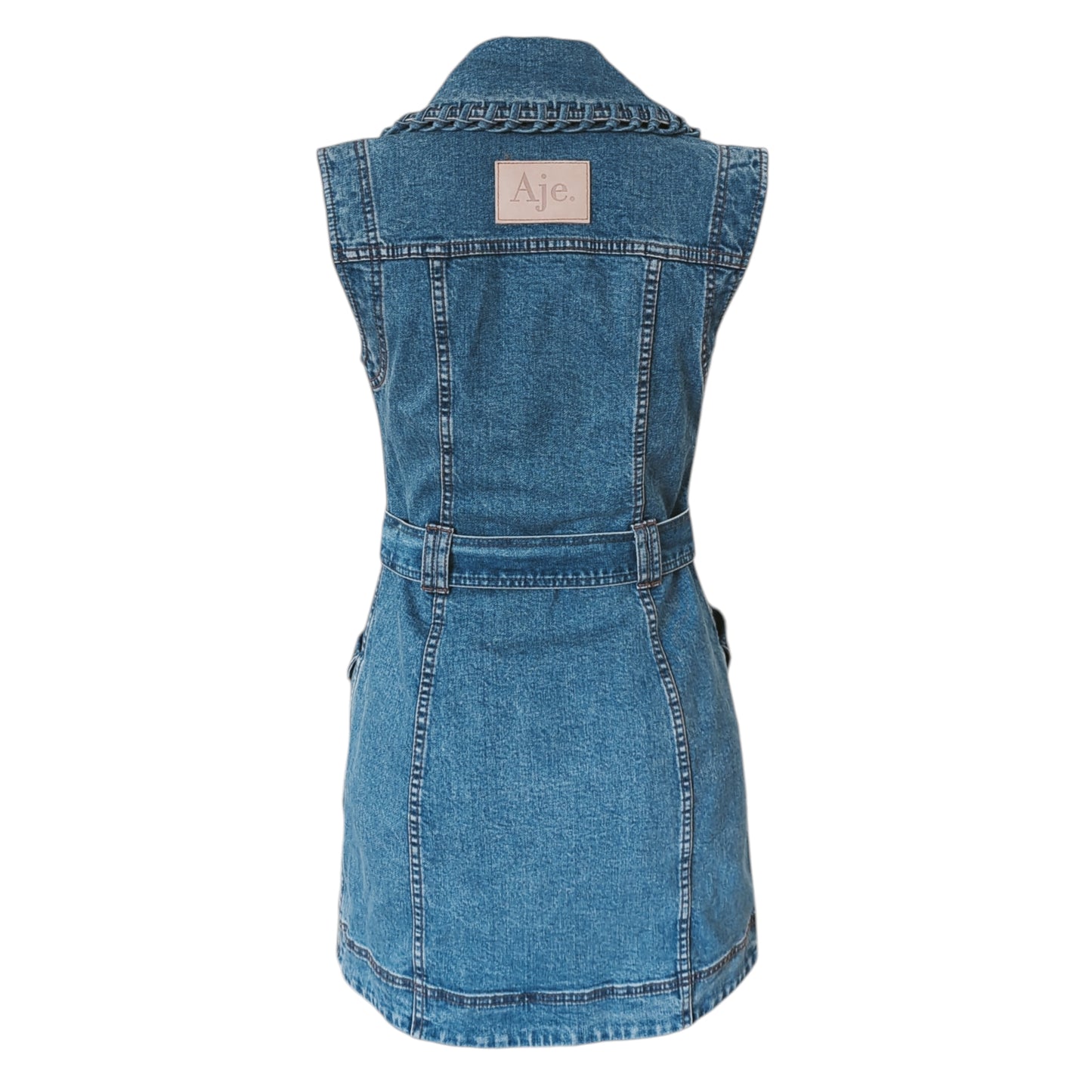 Aje - Denim Mini Dress