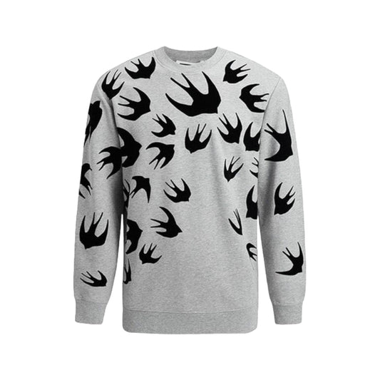 McQ Swallow Print Sweatshirt