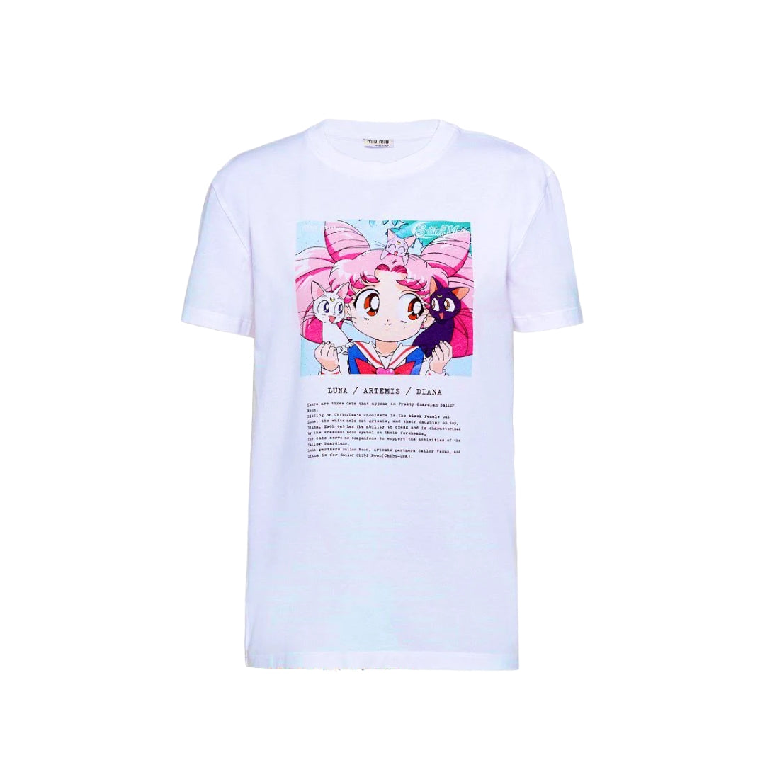 Miu Miu Famous Cats - Pretty Guardian Sailor Moon T-shirt