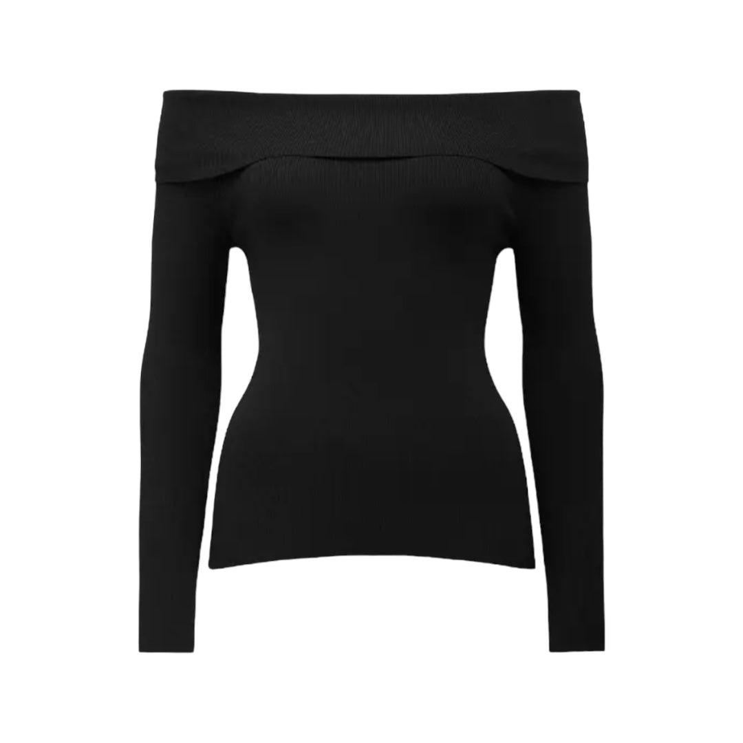 Forever New Angeline Bardot Knit Top