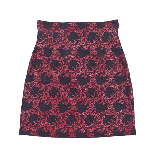 Scanlan Theodore Floral Embossed Skirt