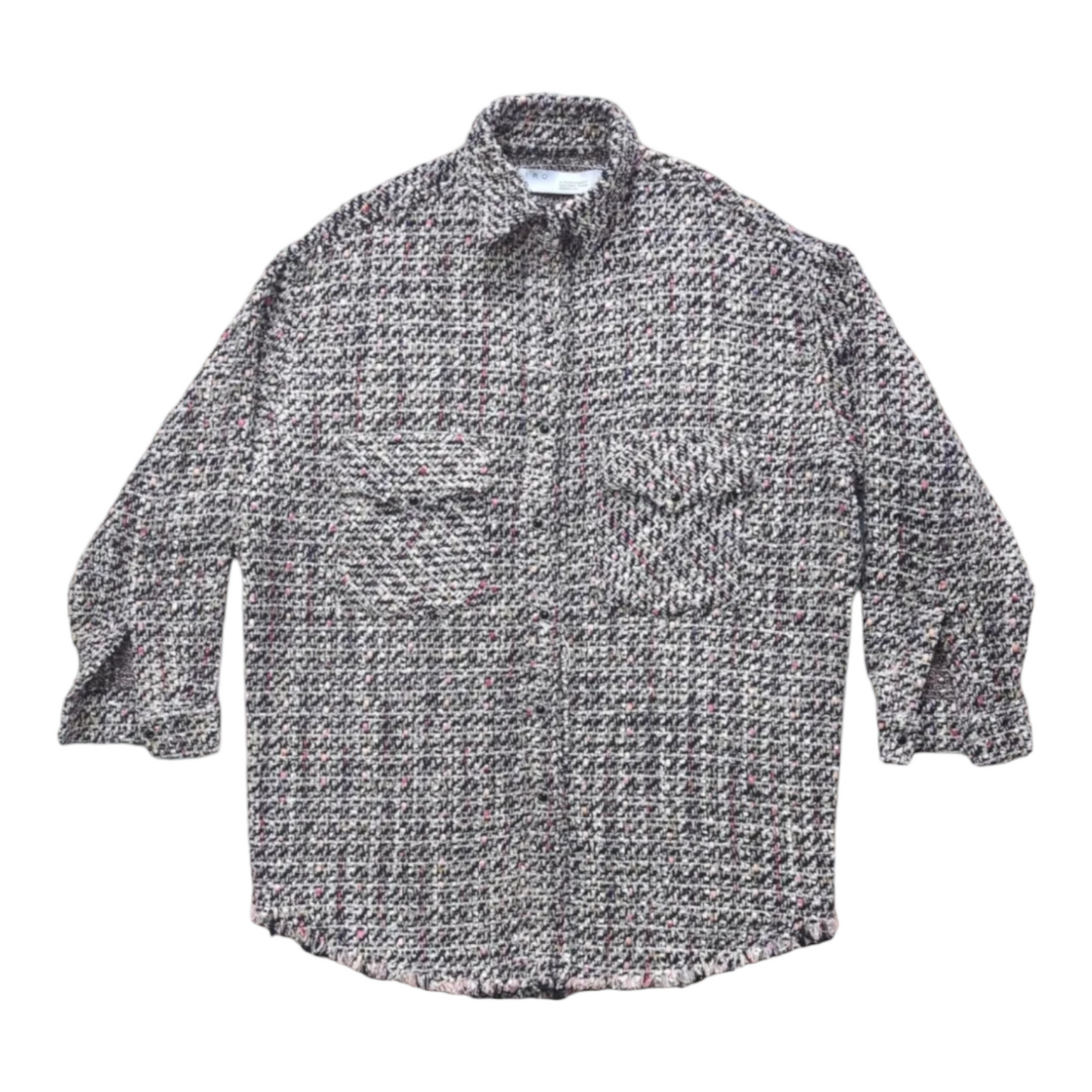 IRO Artyn Tweed Oversized Shirt