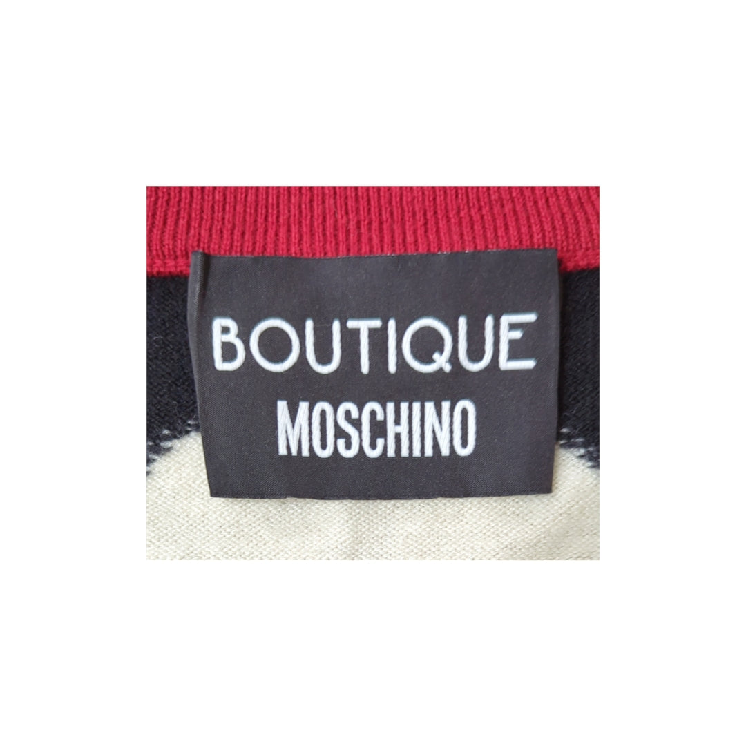 Boutique Moschino Polka Dot Cape Cardigan