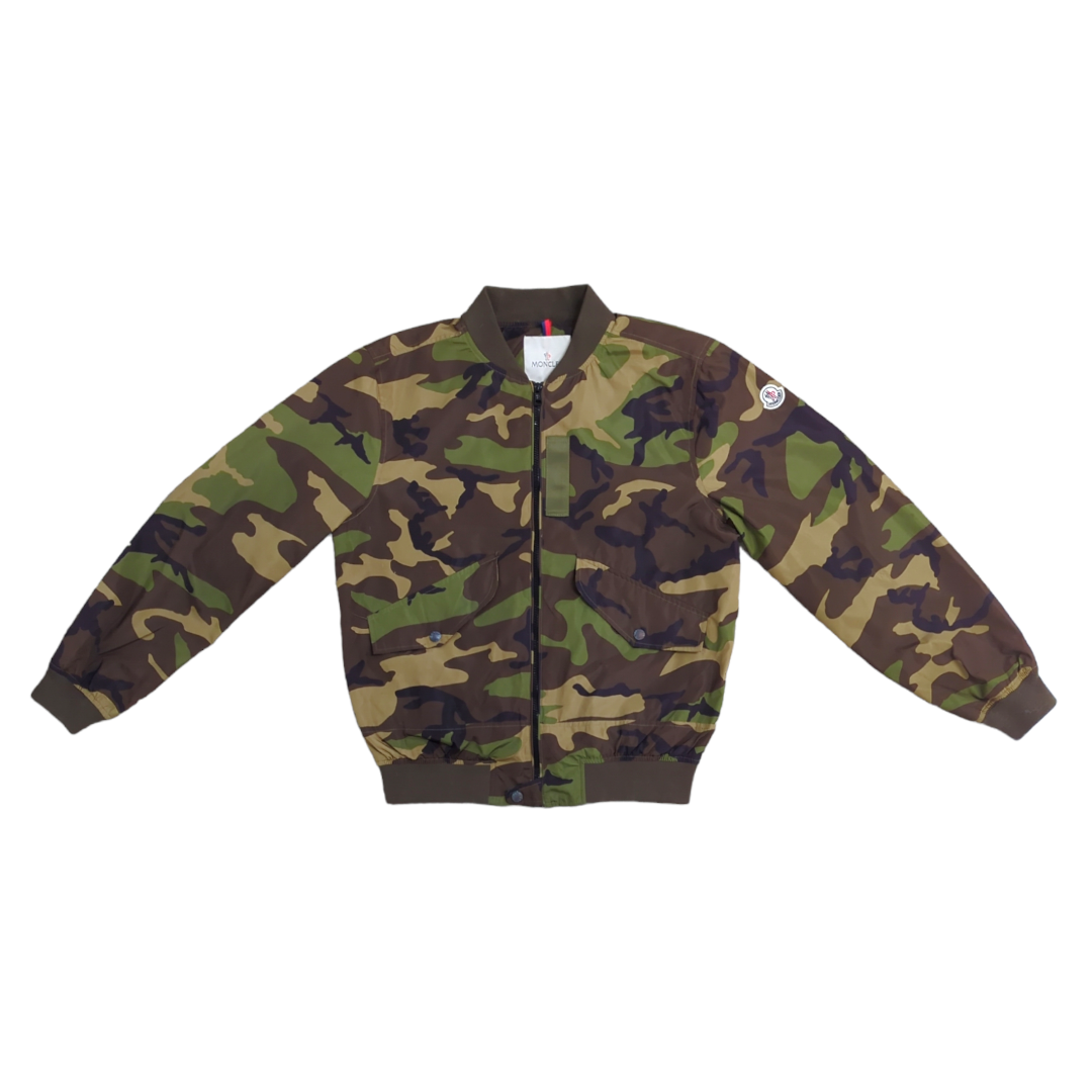 Moncler Camouflage Print Down Jacket