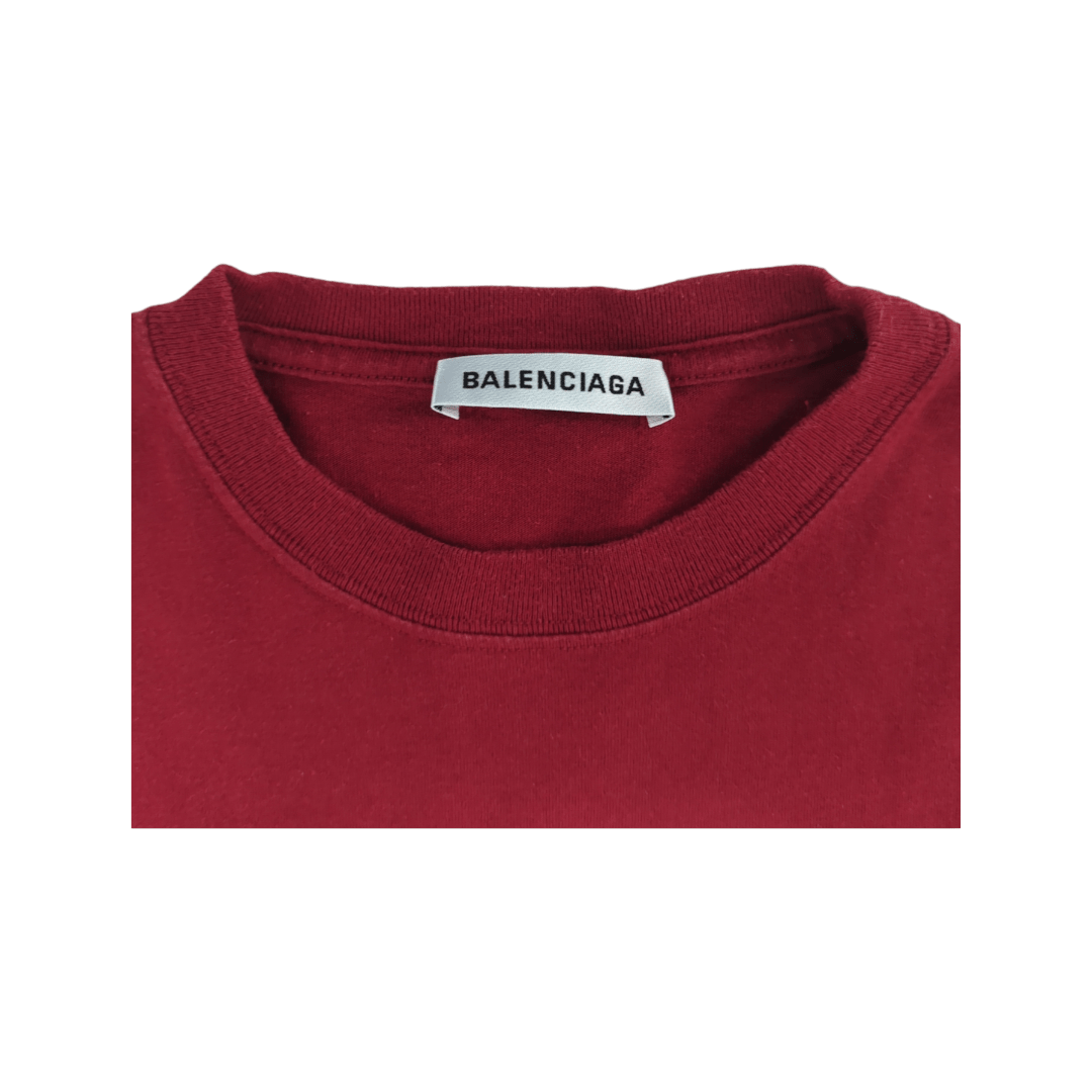 Balenciaga Crown Logo Oversized T-Shirt