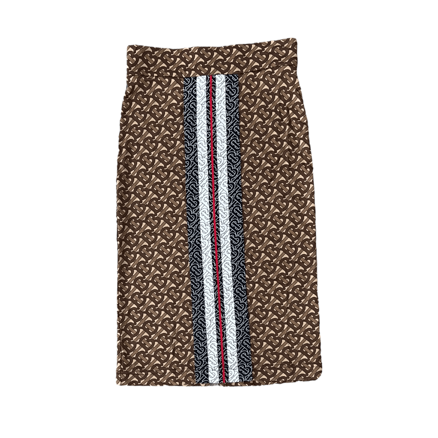 Burberry's Thomas Burberry Monogram Stripe Print Skirt