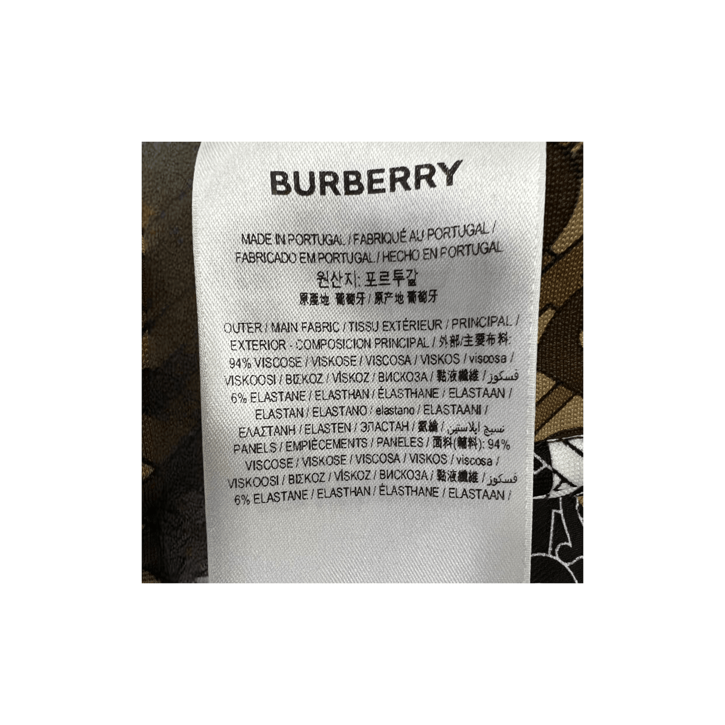 Burberry's Thomas Burberry Monogram Stripe Print Skirt