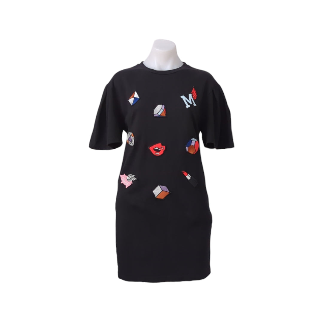 MO&Co. Appliqués Embellished Dress