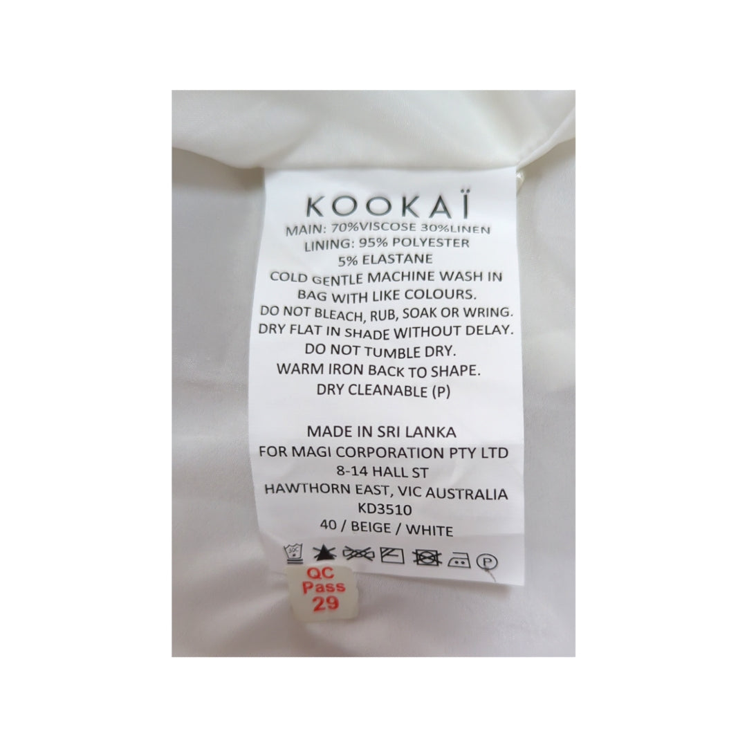 Kookaï Kiki Check Mini Dress