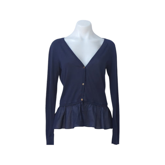 Tory Burch Peplum Cardigan