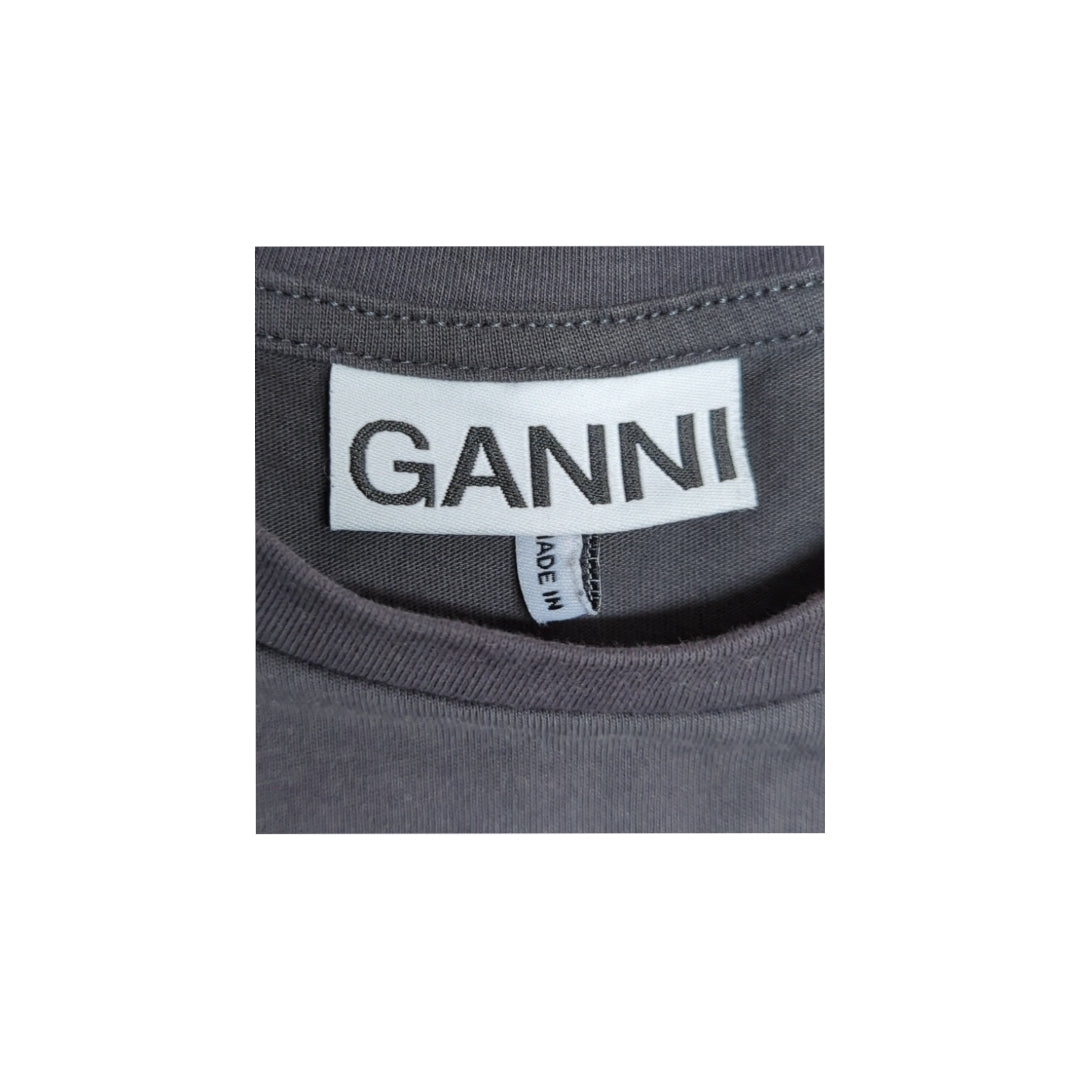 Ganni Floral Smiley T-shirt