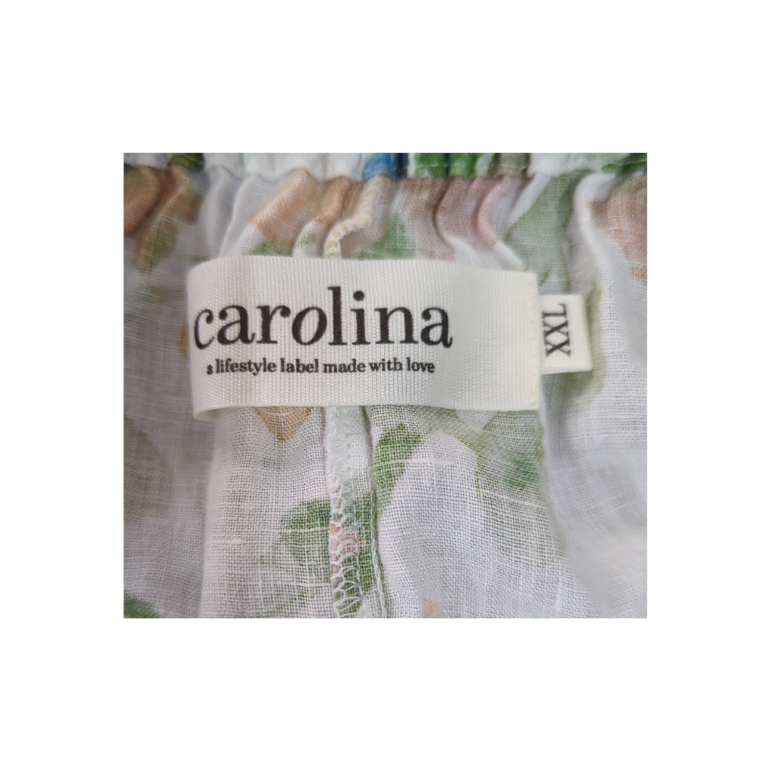 Carolina Floral Off the Shoulder Dress