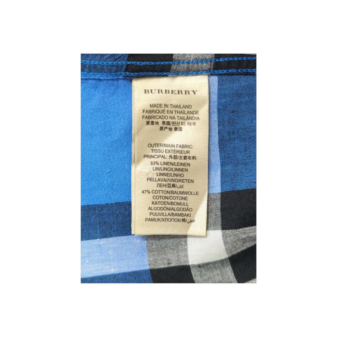 Burberry Brit Long Sleeves Check Shirt