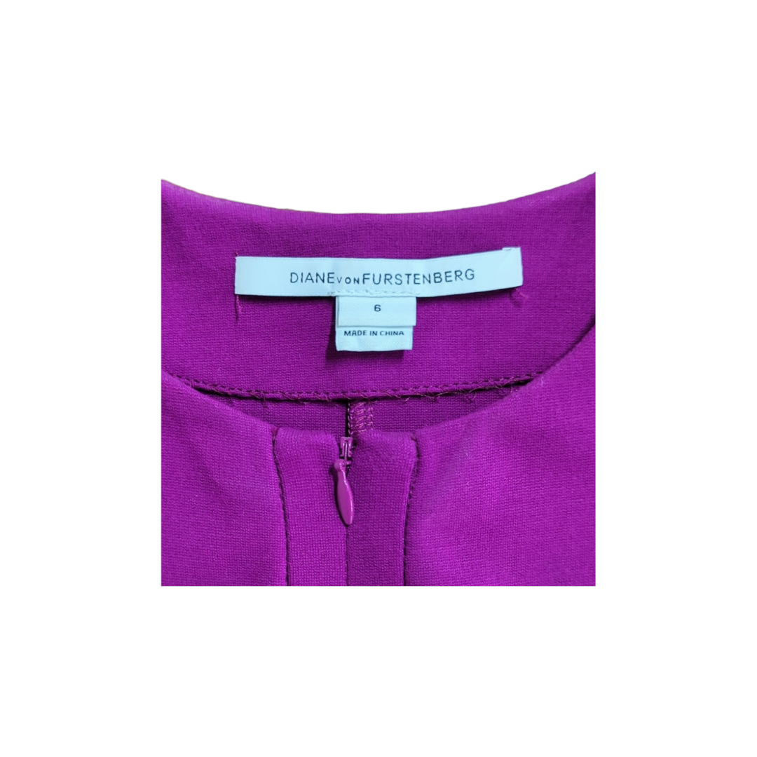 Diane Von Furstenberg Saturn Dress (Plum)