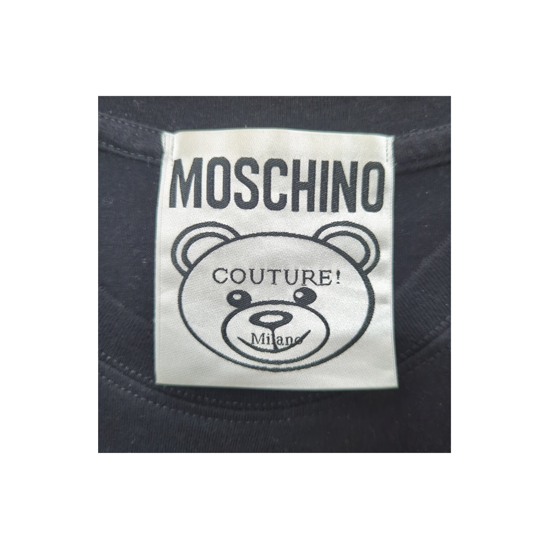 Moschino Floral Teddy Bear Motif T-shirt