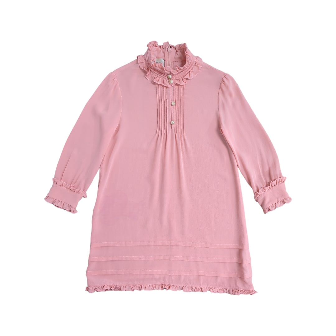 Branded Girls' Ruffle Trim Dress