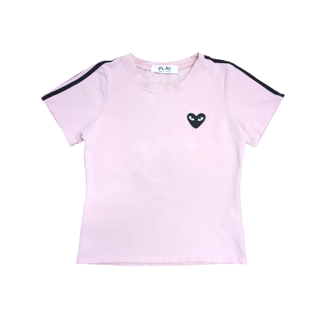 Comme des Garçons Play Embroidered-Logo T-Shirt