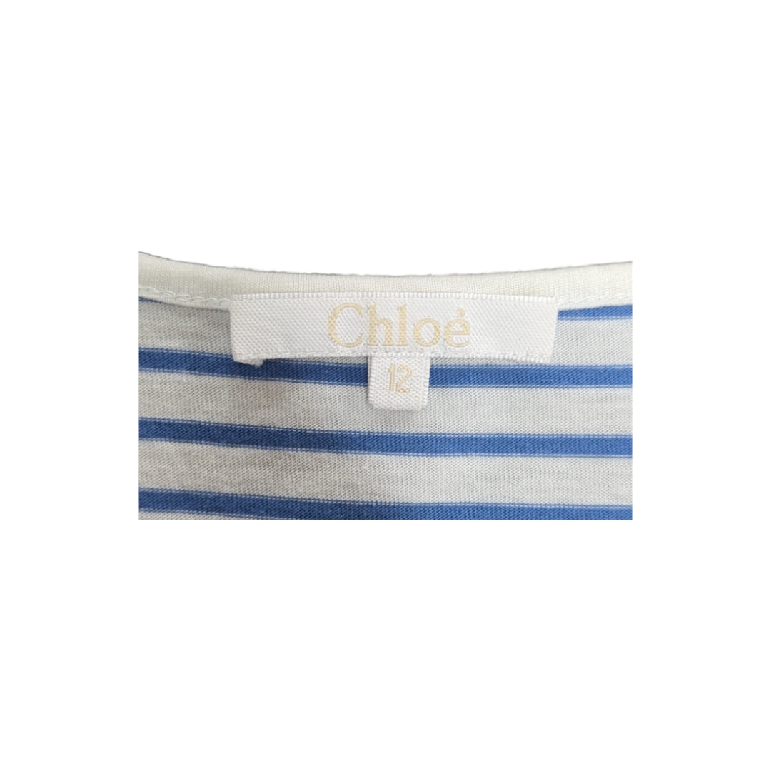 Chloé Girls' Striped Dress