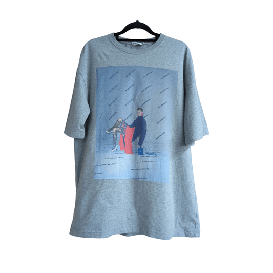 Balenciaga Photoshoot Print Oversized T-Shirt