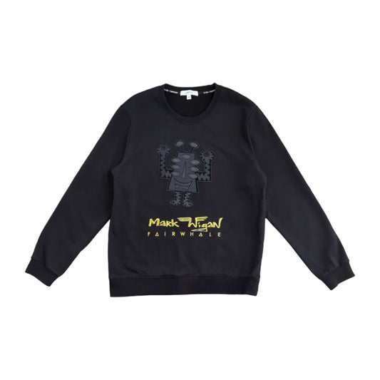 Mark Wigan x Fairwhale Robot Embossed Sweatshirt