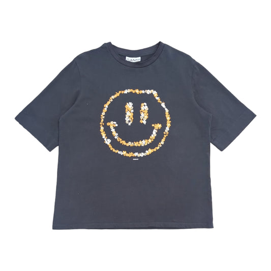 Ganni Floral Smiley T-shirt