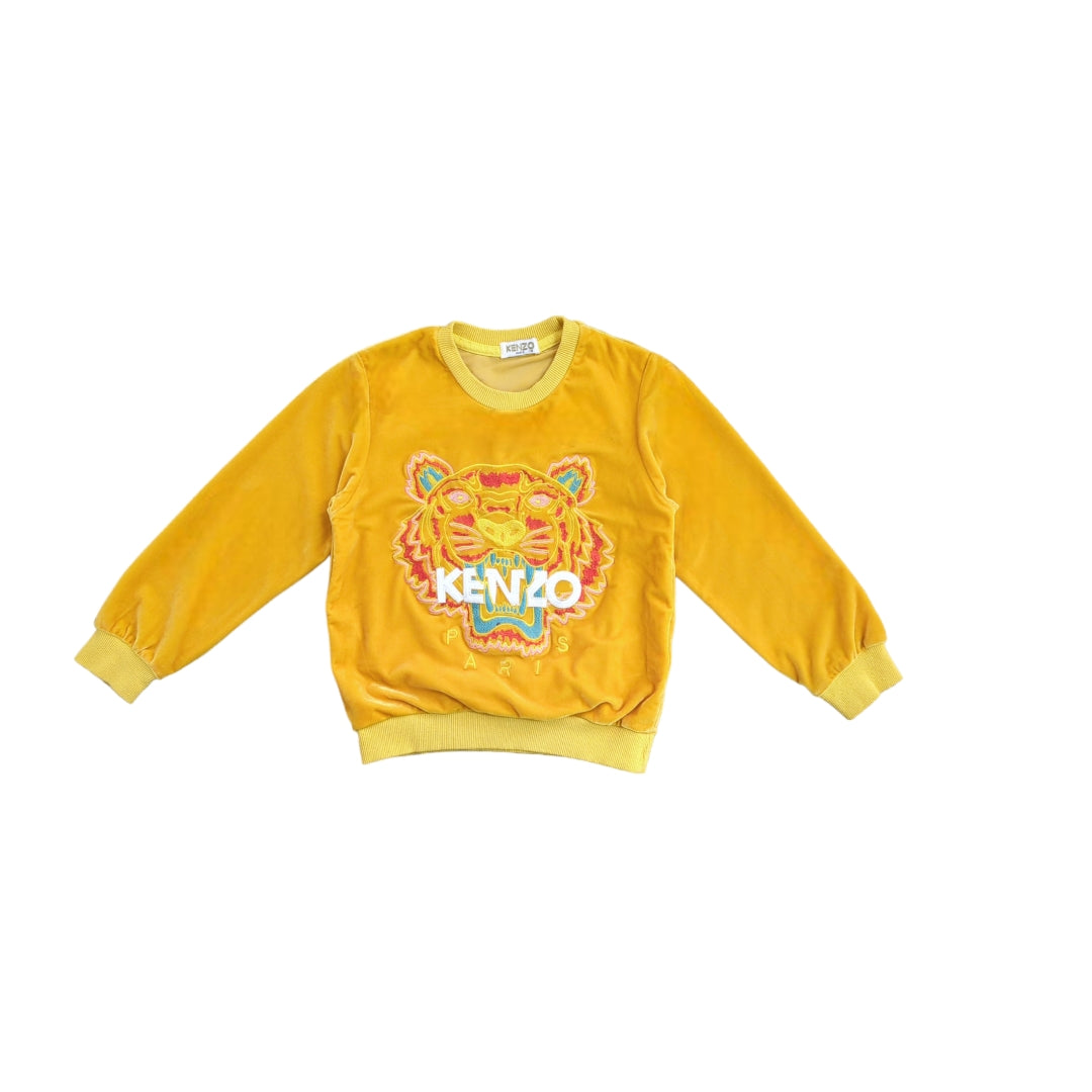 Kenzo Kids' Tiger Embroidered Jumper