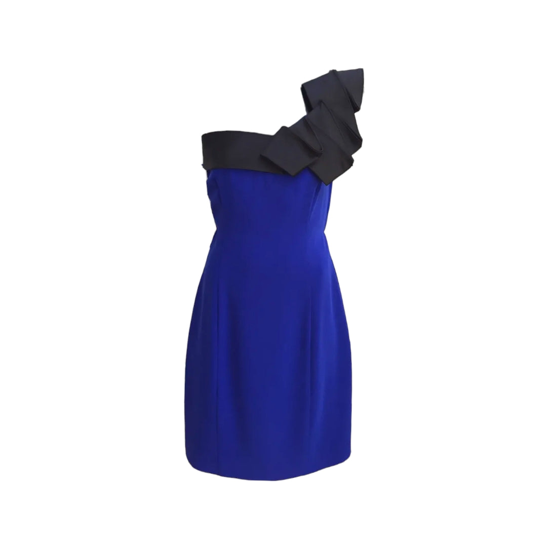 Review Ruffle Shoulder Dress