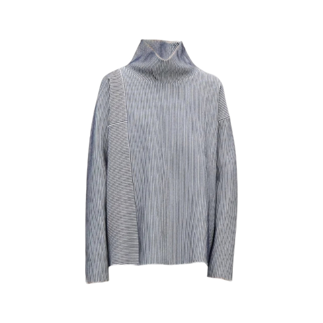 COS Turtleneck Ribbed Top