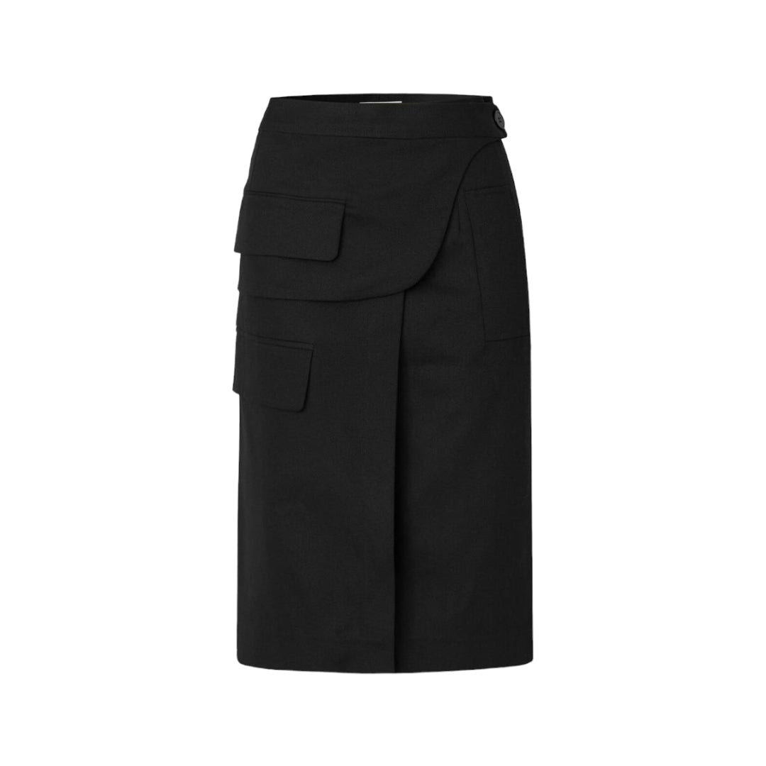 Oroton Cotton Utility Skirt