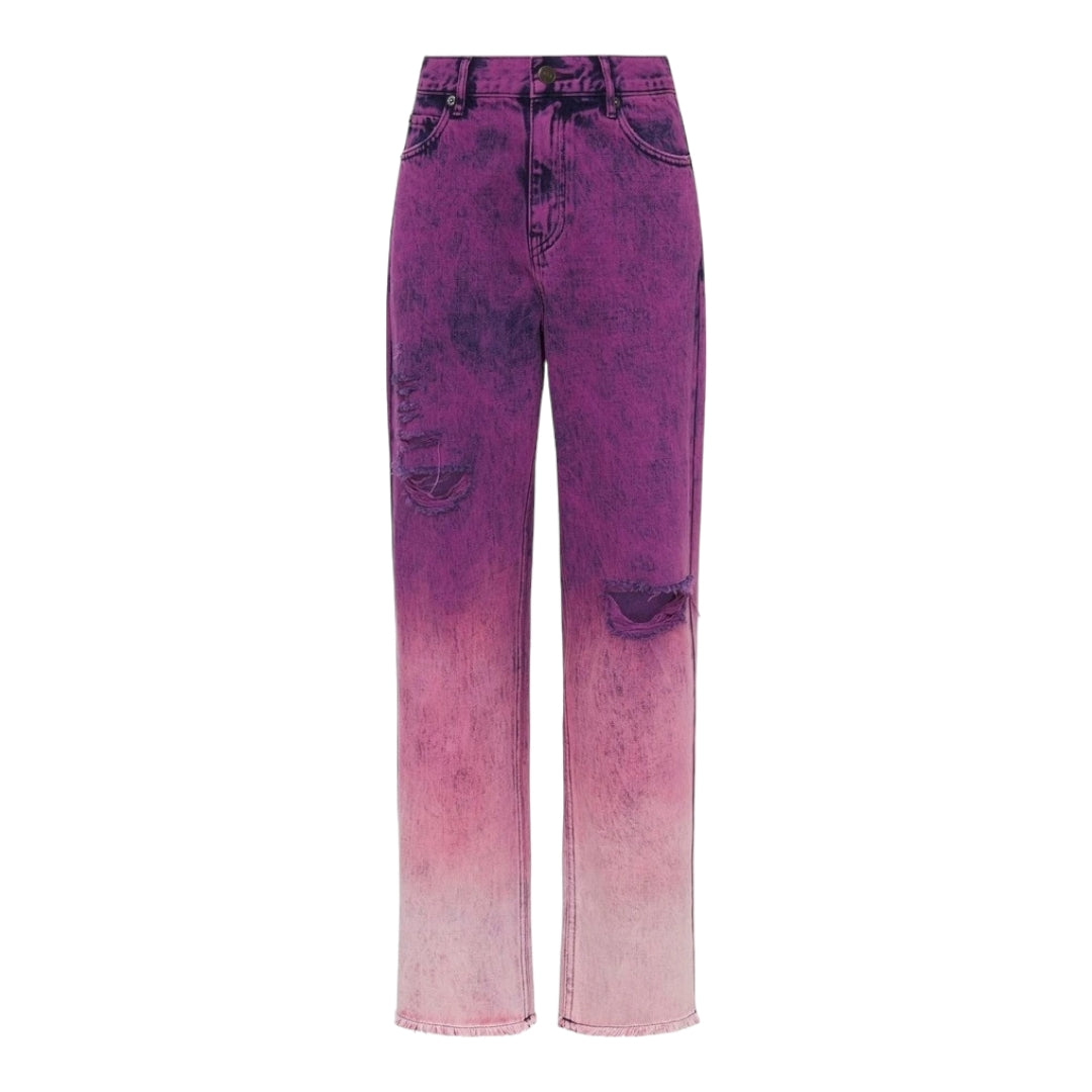 Sass & Bide Present Tense Ombre Magenta Jeans