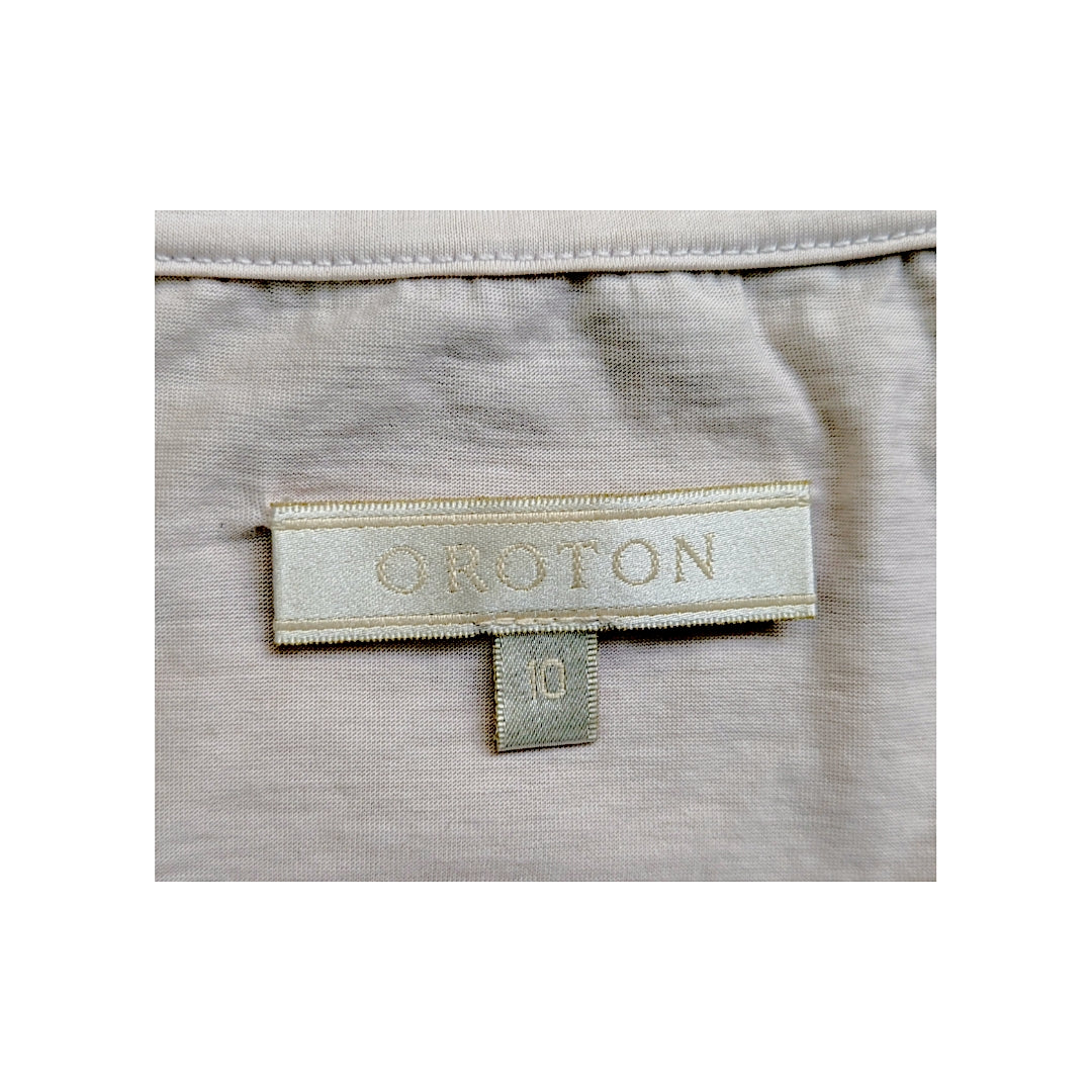 Oroton Ivory T-Shirt