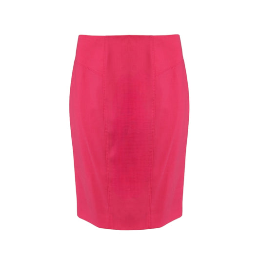 Hugo Boss Midi Skirt in Hot Pink