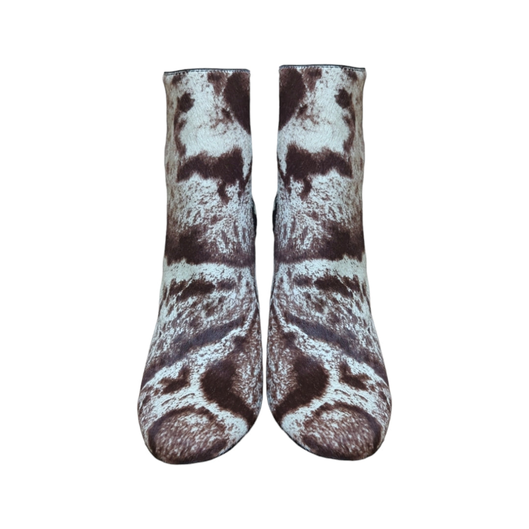 Fendi Animal Print Pony Hair Boots