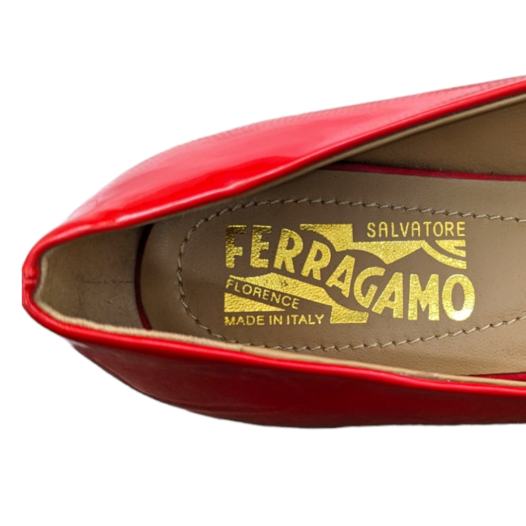 Salvatore Ferragamo Varina Bow Ballet Flats