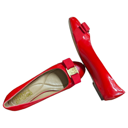 Salvatore Ferragamo Varina Bow Ballet Flats