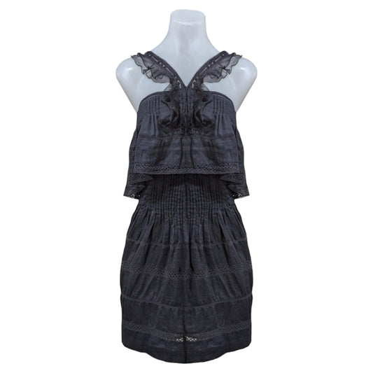 Isabel Marant Halterneck Mini Dress in Black