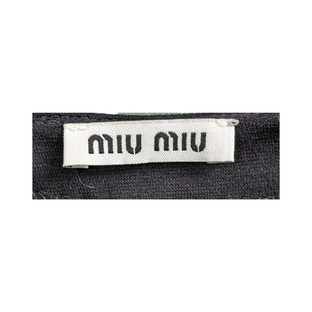 Miu Miu Mini Dress in Black