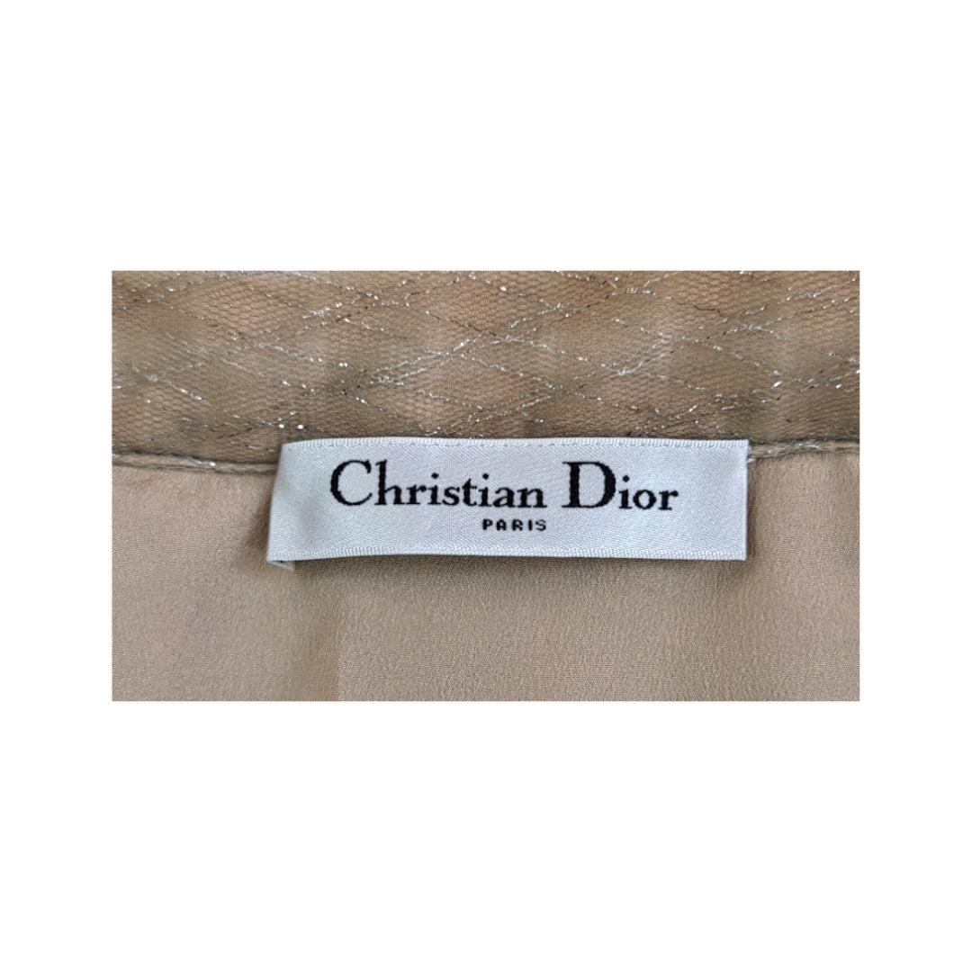 Christian Dior Pleated Tulle Skirt