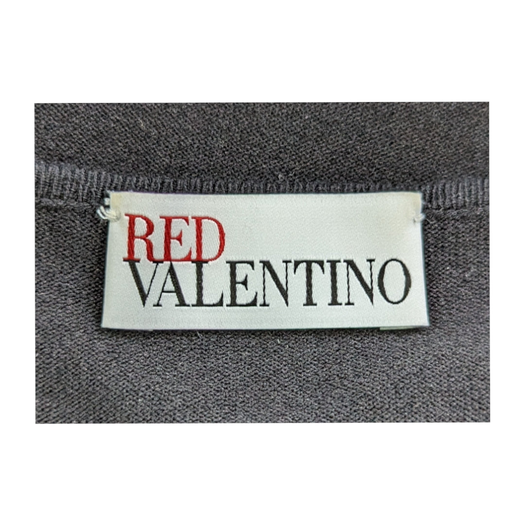 Red Valentino Embellished Hem Knitted Dress