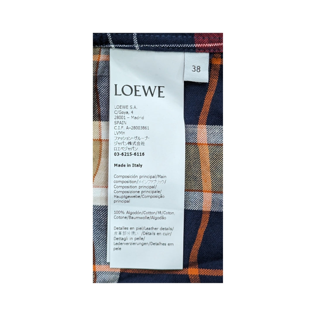 Loewe Patchwork Checkered Shirt